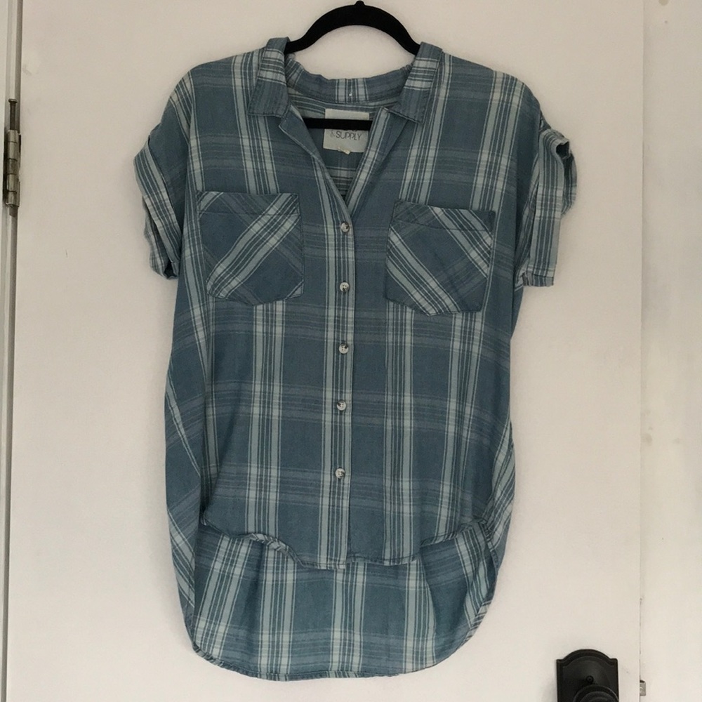 Thread & Supply Hi-Lo Button Up